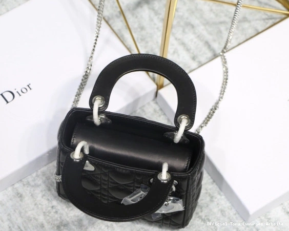 Tony Luxuries Lambskin Mini Lady With diro 0711